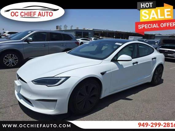 TESLA MODEL S 2022 5YJSA1E54NF484277 image